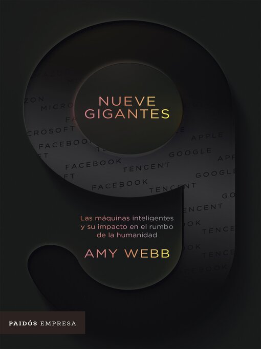 Cover image for Nueve gigantes